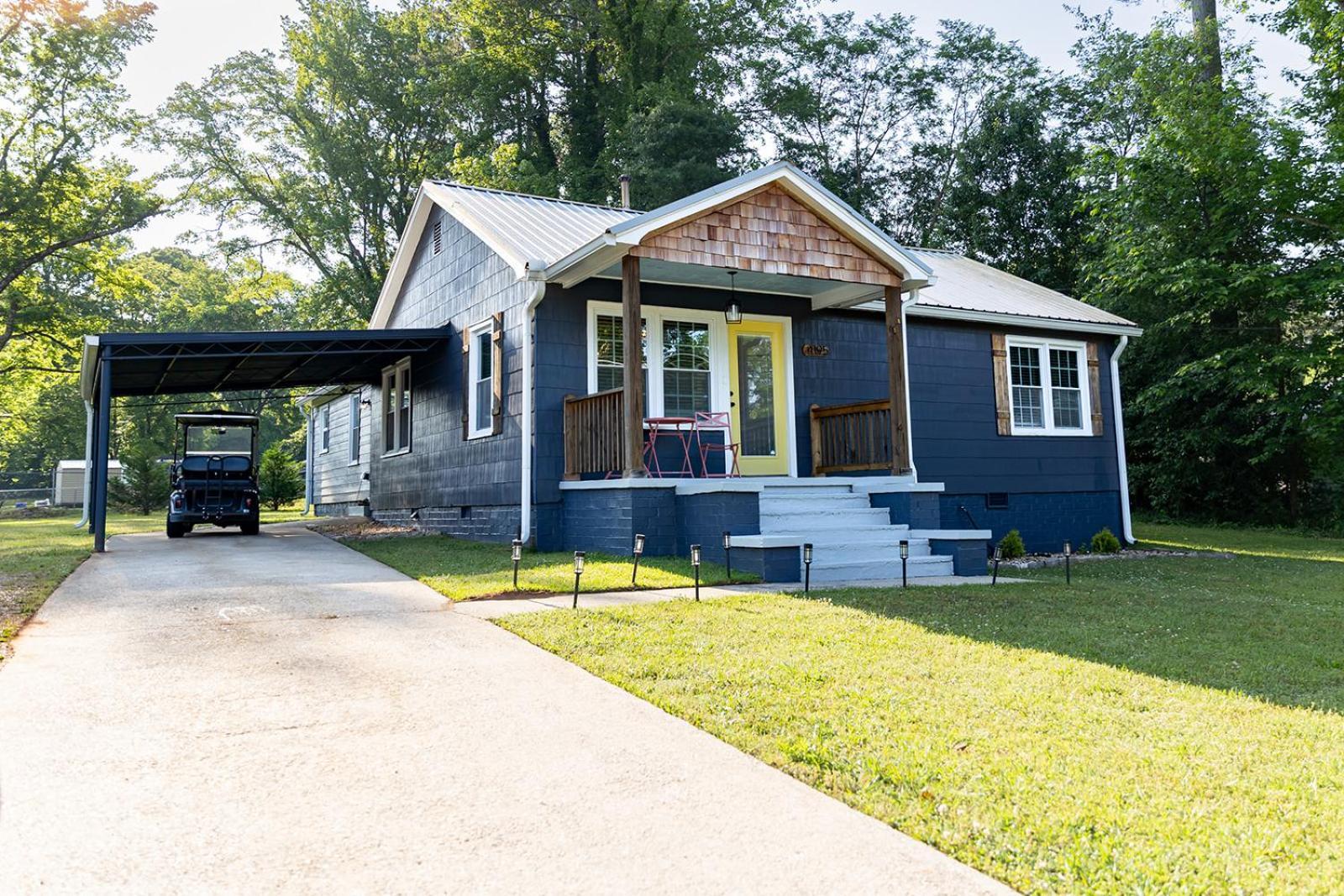 Blue Bungalow W/ Free Golf Cart 1/2 Mi From Square Covington Eksteriør billede