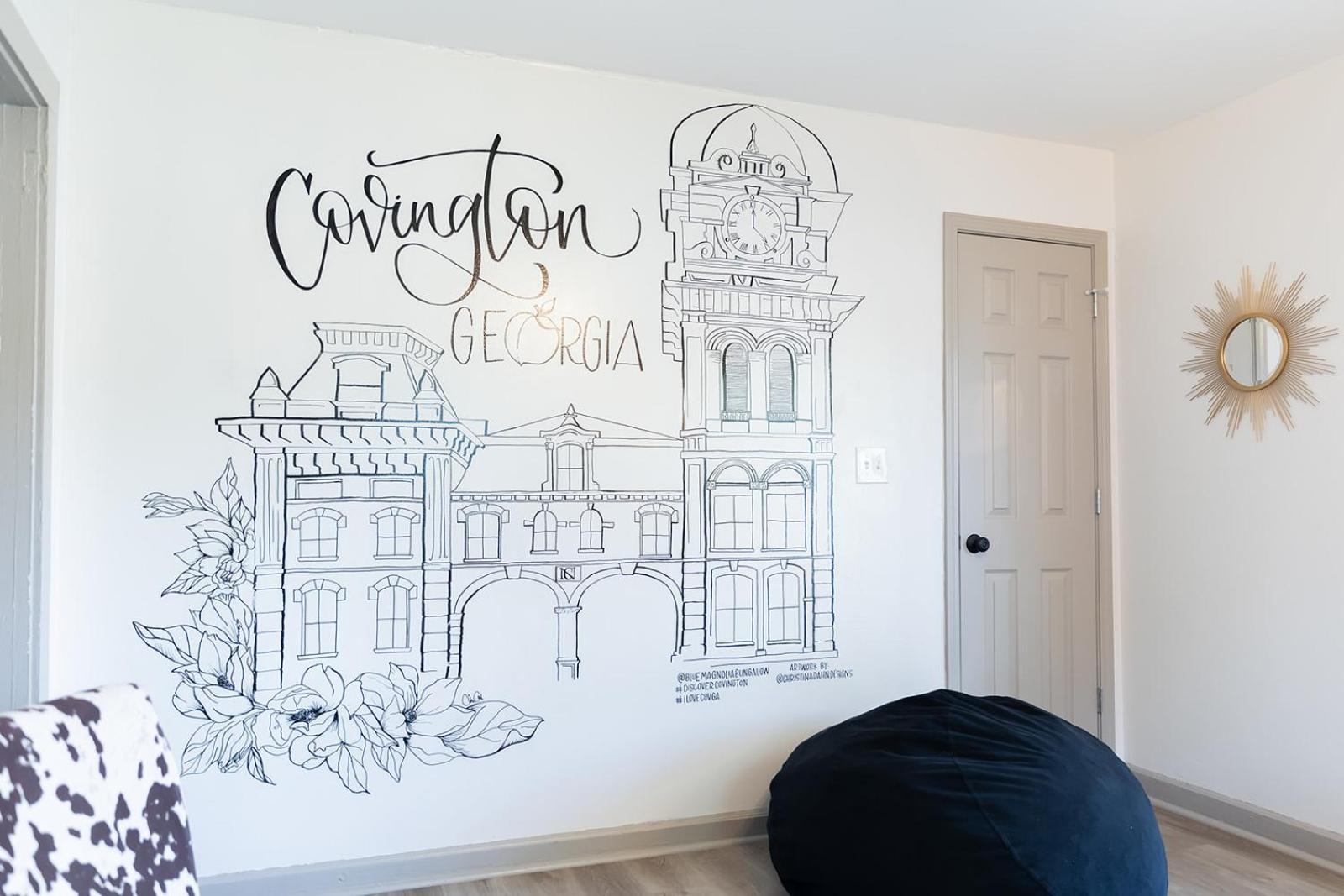 Blue Bungalow W/ Free Golf Cart 1/2 Mi From Square Covington Eksteriør billede